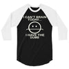 i cant brain today 3/4 Sleeve Shirt
