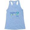 happy father day Racerback Tank