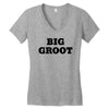 Big Groot Women's V-Neck T-Shirt