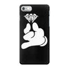 cartoon hands holding diamond iPhone 7 Case
