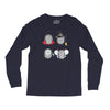 halloween hedgehogs Long Sleeve Shirts