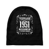 vintage made in 1951 perfectly aged a living legend Baby Beanies