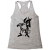black rabbit Racerback Tank