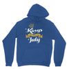 kings are born in july Unisex Hoodie
