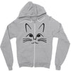 cat Zipper Hoodie