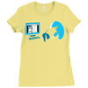 retweet Ladies Fitted T-Shirt