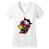 oke in the box Women's V-Neck T-Shirt