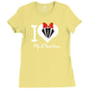 i love you my girlfreind Ladies Fitted T-Shirt