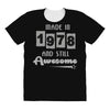 made in 1978 and still awesome All Over Women's T-shirt