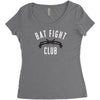bat fight Women's Triblend Scoop T-shirt
