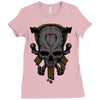 death of guitarist Ladies Fitted T-Shirt