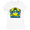 mutant weapon Ladies Fitted T-Shirt