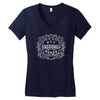 hey moron Women's V-Neck T-Shirt