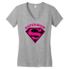 supermom Women's V-Neck T-Shirt