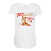 dreams are worth fighting for Maternity Scoop Neck T-shirt