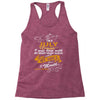 I'm a july woman I was born with my heart Racerback Tank