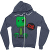 monster 1 Zipper Hoodie
