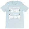 never underestimate the strength and power of a cancer survivor T-Shirt