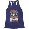My Daughter Is Super Awesome Her Mother Racerback Tank