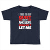 tried to keep quiet but my ancestors Toddler T-shirt