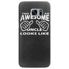 this is what an awesome uncle looks like   mens funny father's day Samsung Galaxy S7 Edge