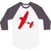 pilot flieger airplane flugzeug extra300 rc flyer 3/4 Sleeve Shirt