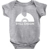 diggin in the crates Baby Onesie