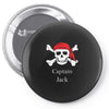 captain jack Pin-back button