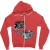 revenge of the radio star Zipper Hoodie