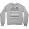 ugly christmas grandma Crewneck Sweatshirt