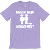 under new management stag night wedding mens T-Shirt