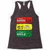 mario western Racerback Tank