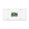 Powell License Plate