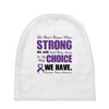we don't know how strong we are until being strong is the only choice Baby Beanies