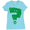 riddle me this! Ladies Fitted T-Shirt