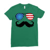 america Ladies Fitted T-Shirt