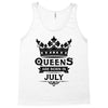Queens Are Born In July Tank Top