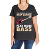 voices in my head Ladies Curvy T-Shirt