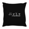 pi delicious math Throw Pillow