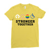 Stronger Together Ladies Fitted T-Shirt