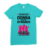 Donna and DynamoS Ladies Fitted T-Shirt