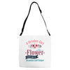 Girl LIke A Flowers Adjustable Strap Totes