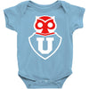 universidad de futbol Baby Onesie
