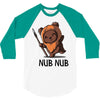 nub nub 3/4 Sleeve Shirt