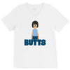 butts V-Neck Tee