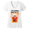 wreck it Women's V-Neck T-Shirt
