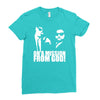the blues brothers inspired on a mission from god funny Ladies Fitted T-Shirt