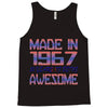made in 1967 50 years of being awesome Tank Top