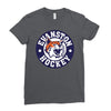 evanston hockey Ladies Fitted T-Shirt