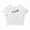 pin love Crop Top
